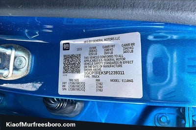 2023 Chevrolet Colorado ZR2