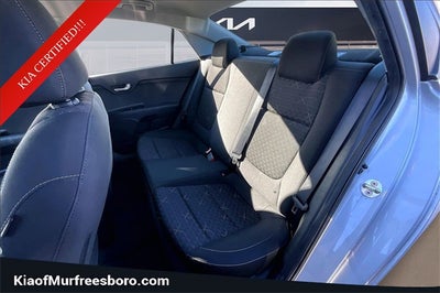 2023 Kia Rio LX KIA CERTIFIED!!!