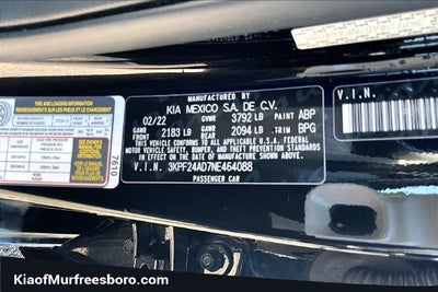 2022 Kia Forte LXS KIA CERTIFIED!!!