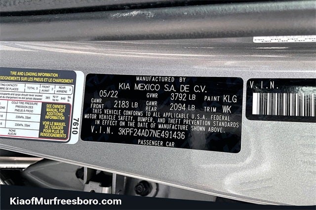 2022 Kia Forte LXS KIA CERTIFIED!!!