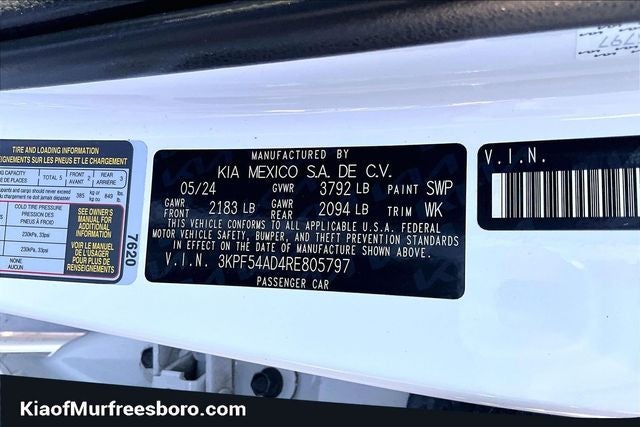 2024 Kia Forte GT-Line KIA CERTIFIED!!!