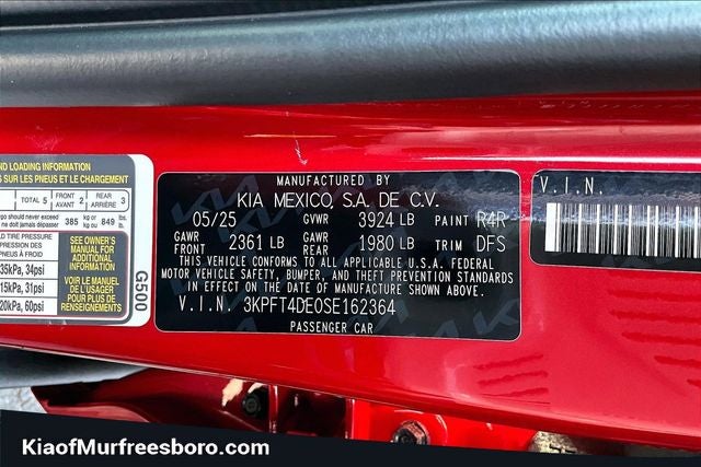 2025 Kia K4 LXS KIA CERTIFIED !!