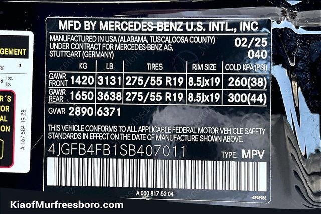 2025 Mercedes-Benz GLE 350 GLE 350 4MATIC®