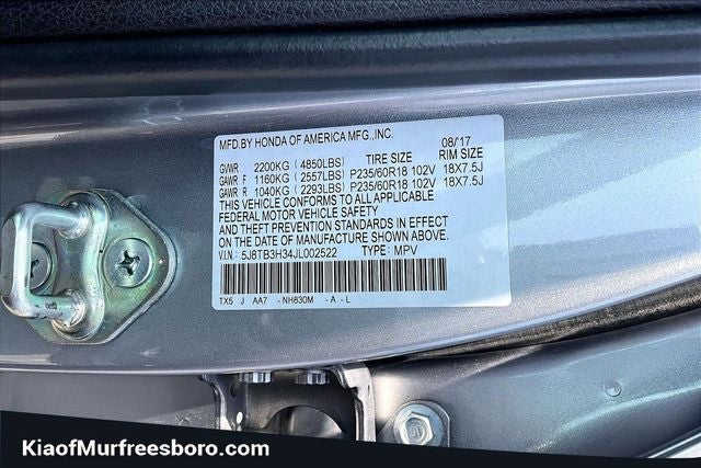 2018 Acura RDX Base