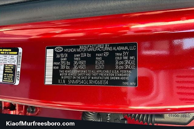 2024 Hyundai Santa Fe Calligraphy
