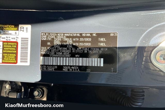 2025 Toyota Grand Highlander Limited