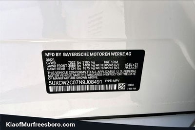 2022 BMW X7 xDrive40i