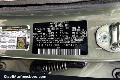 2025 Kia Sportage X-Pro KIA CERTIFIED!!!