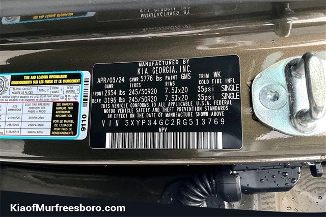 2024 Kia Telluride EX KIA CERTIFIED!!!