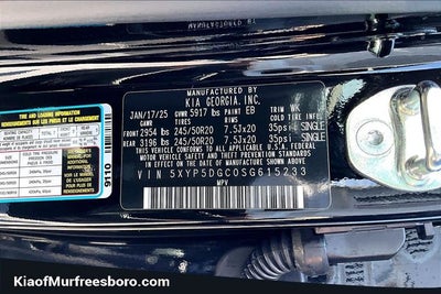 2025 Kia Telluride SX-Prestige X-Line KIA CERTIFIED!!!