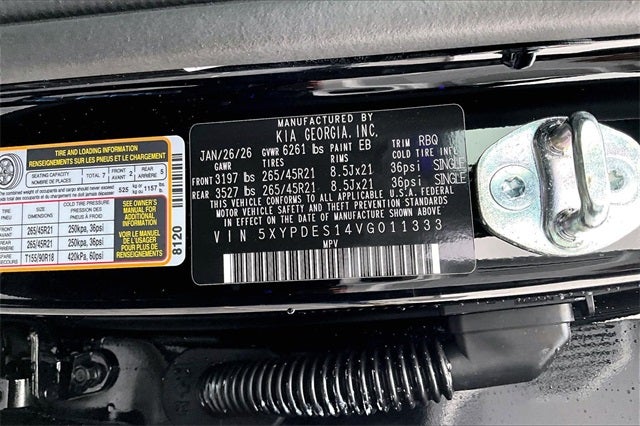 2027 Kia Telluride SX