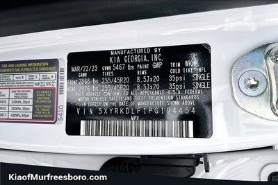 2023 Kia Sorento X-Line SX Prestige KIA CERTIFIED!!