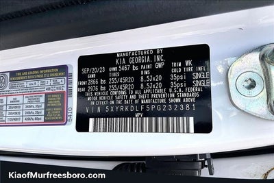 2023 Kia Sorento SX KIA CERTIFIED!!!