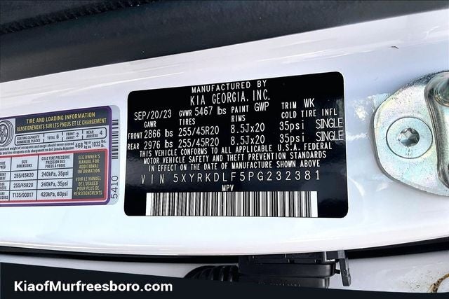 2023 Kia Sorento SX KIA CERTIFIED!!!