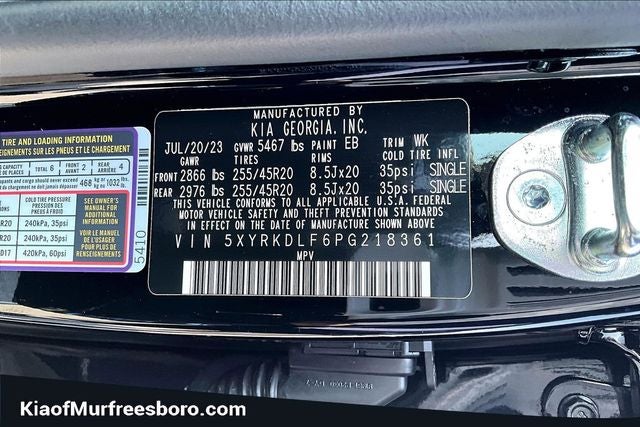 2023 Kia Sorento X-Line SX Prestige KIA CERTIFIED!!!