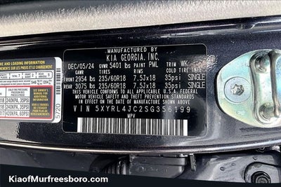2025 Kia Sorento S KIA CERTIFIED!!!