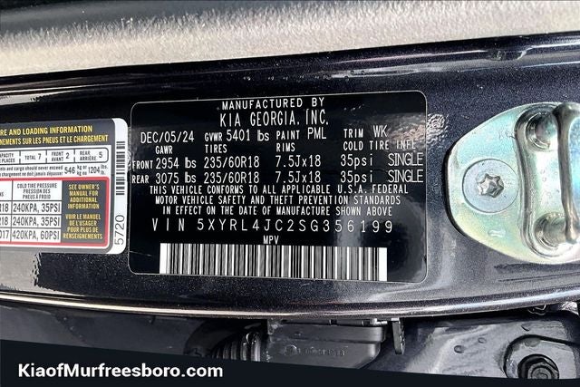 2025 Kia Sorento S KIA CERTIFIED!!!