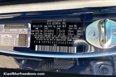 2025 Kia Sorento S KIA CERTIFIED !!