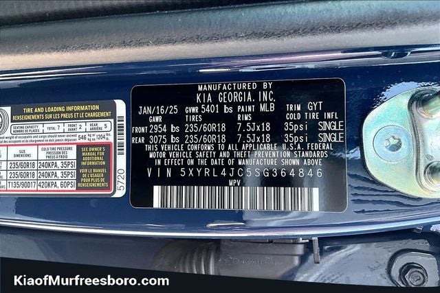 2025 Kia Sorento S KIA CERTIFIED!!!