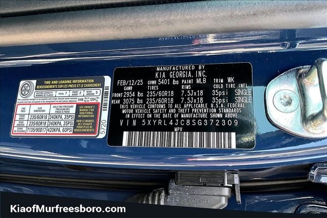 2025 Kia Sorento S KIA CERTIFIED!!!