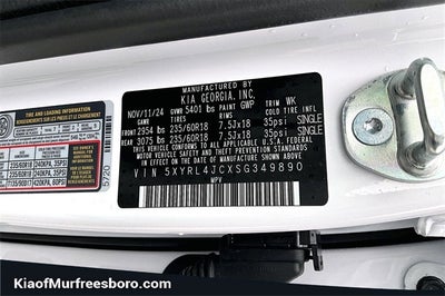 2025 Kia Sorento S KIA CERTIFIED!!!