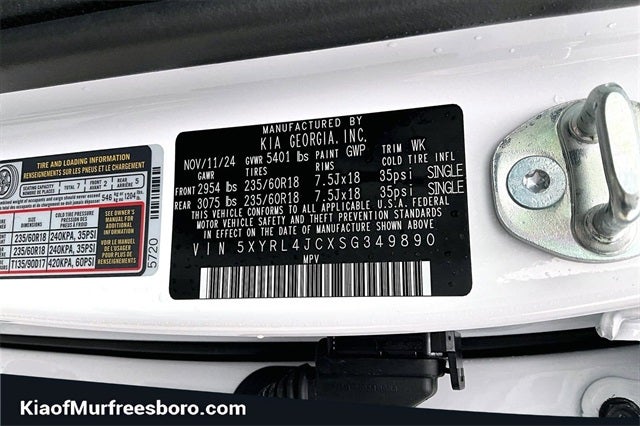 2025 Kia Sorento S KIA CERTIFIED!!!