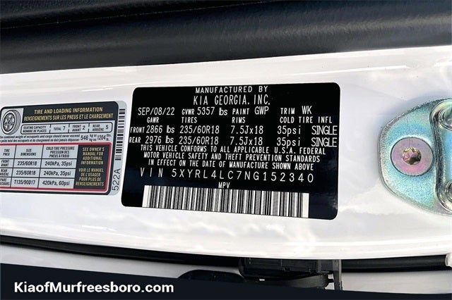 2022 Kia Sorento S KIA CERTIFIED!!!