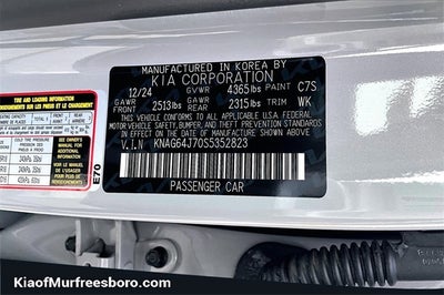 2025 Kia K5 GT-Line KIA CERTIFIED!!!