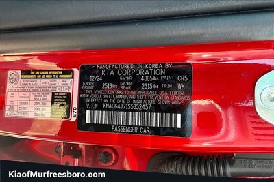 2025 Kia K5 GT-Line KIA CERTIFIED!!!