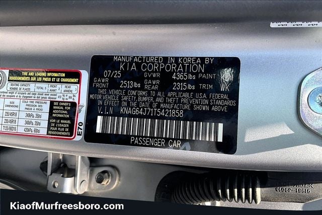 2026 Kia K5 GT-Line KIA CERTIFIED!!