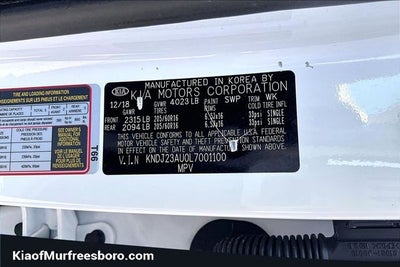 2020 Kia Soul S *Certified Lite!!!