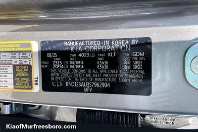 2025 Kia Soul LX KIA CERTIFIED!!!