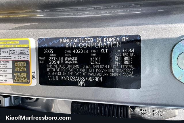 2025 Kia Soul LX KIA CERTIFIED!!!