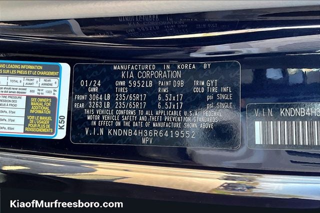 2024 Kia Carnival LX KIA CERTIFIED!!!