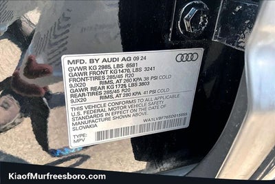 2025 Audi Q7 55 Premium Plus quattro