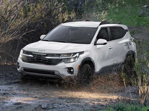 2024 Kia Seltos X-Line off-roading