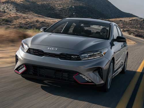 2024 Kia Forte driving