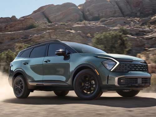 2024 Kia Sportage off-roading