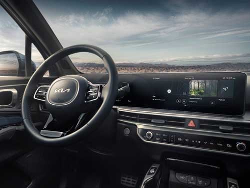 2025 Kia Sorento Hybrid dash