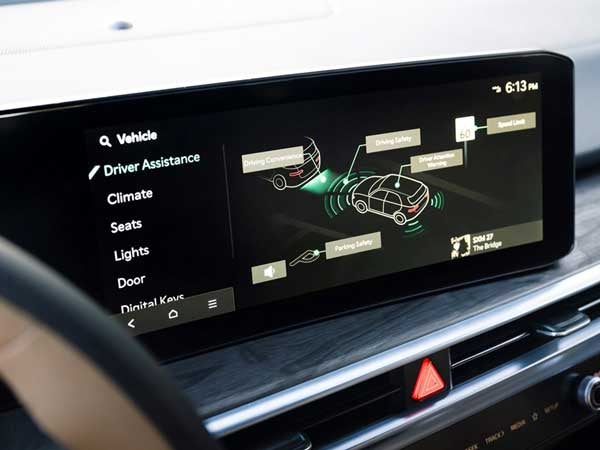 2025 Kia Sorento display