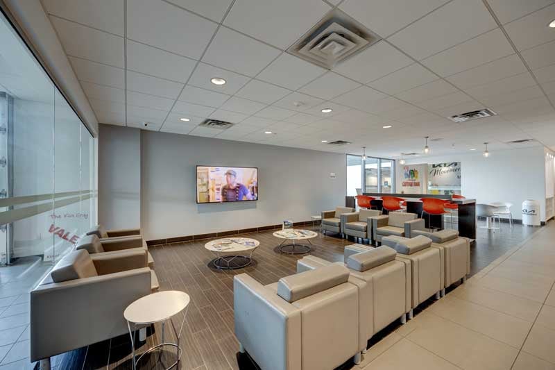 Kia of Murfreesboro service lounge